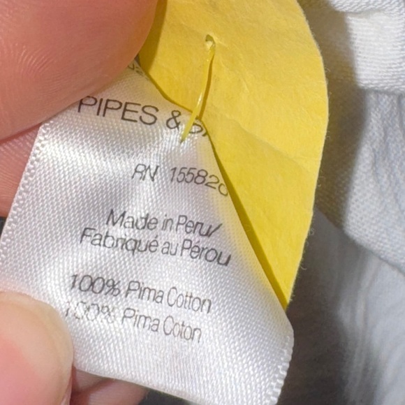 Veronica Beard Jean Rayden Baseball Tee Longsleeve White Stone Army XS - Picture 7 of 7